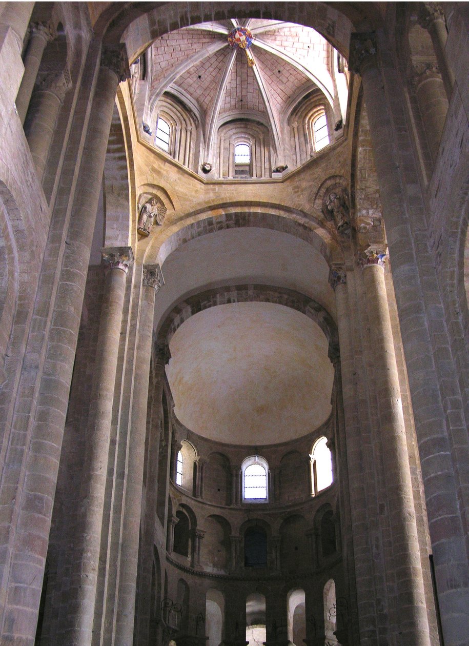 View of the nave, c.1050 by French School