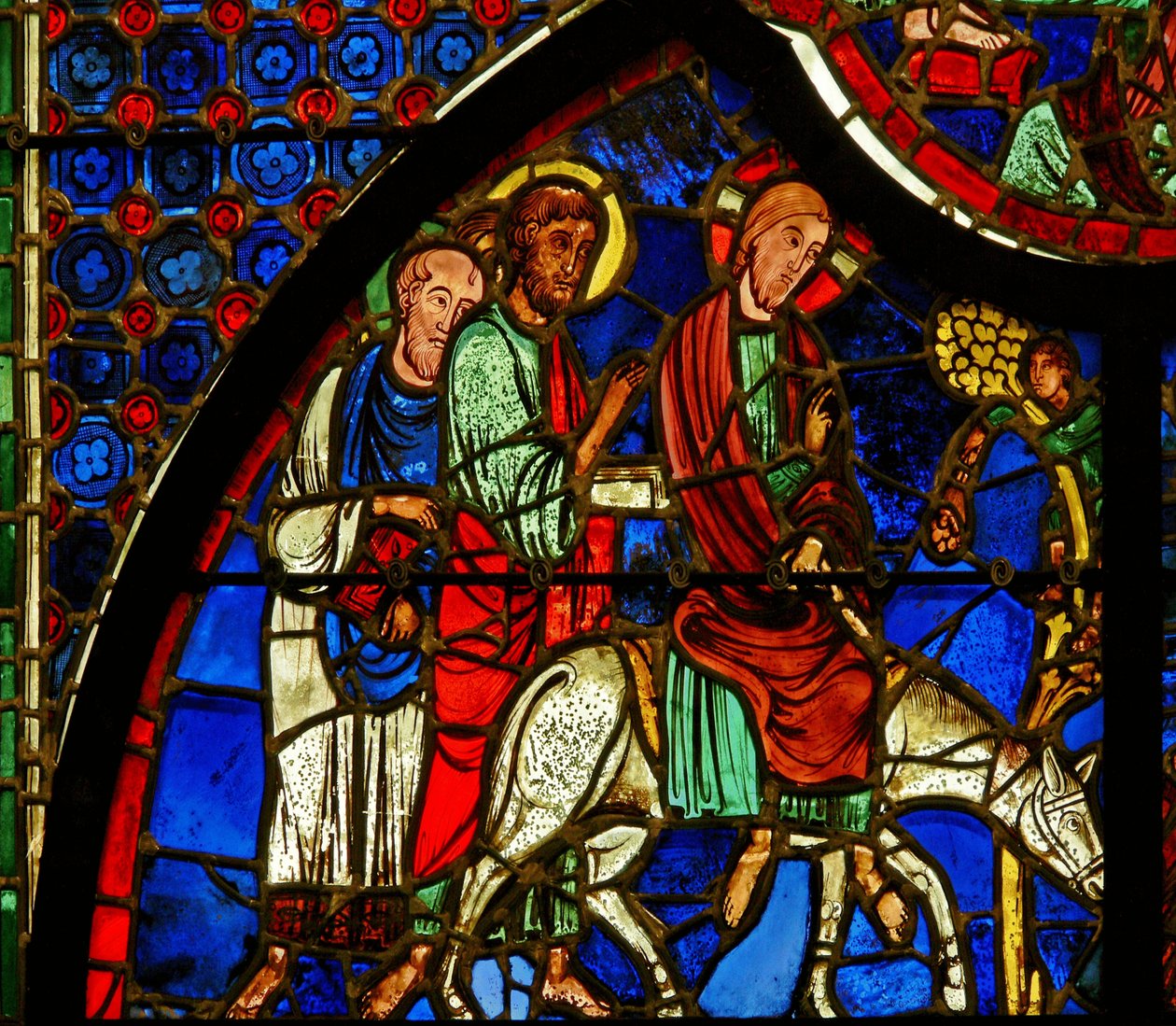 Window depicting Christ