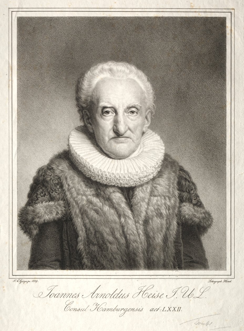 Johann Arnold Heise by Friedrich Carl Groger