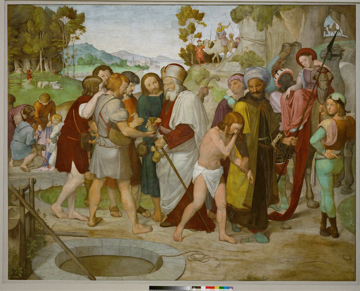 Joseph Sold into Captivity by Friedrich Overbeck