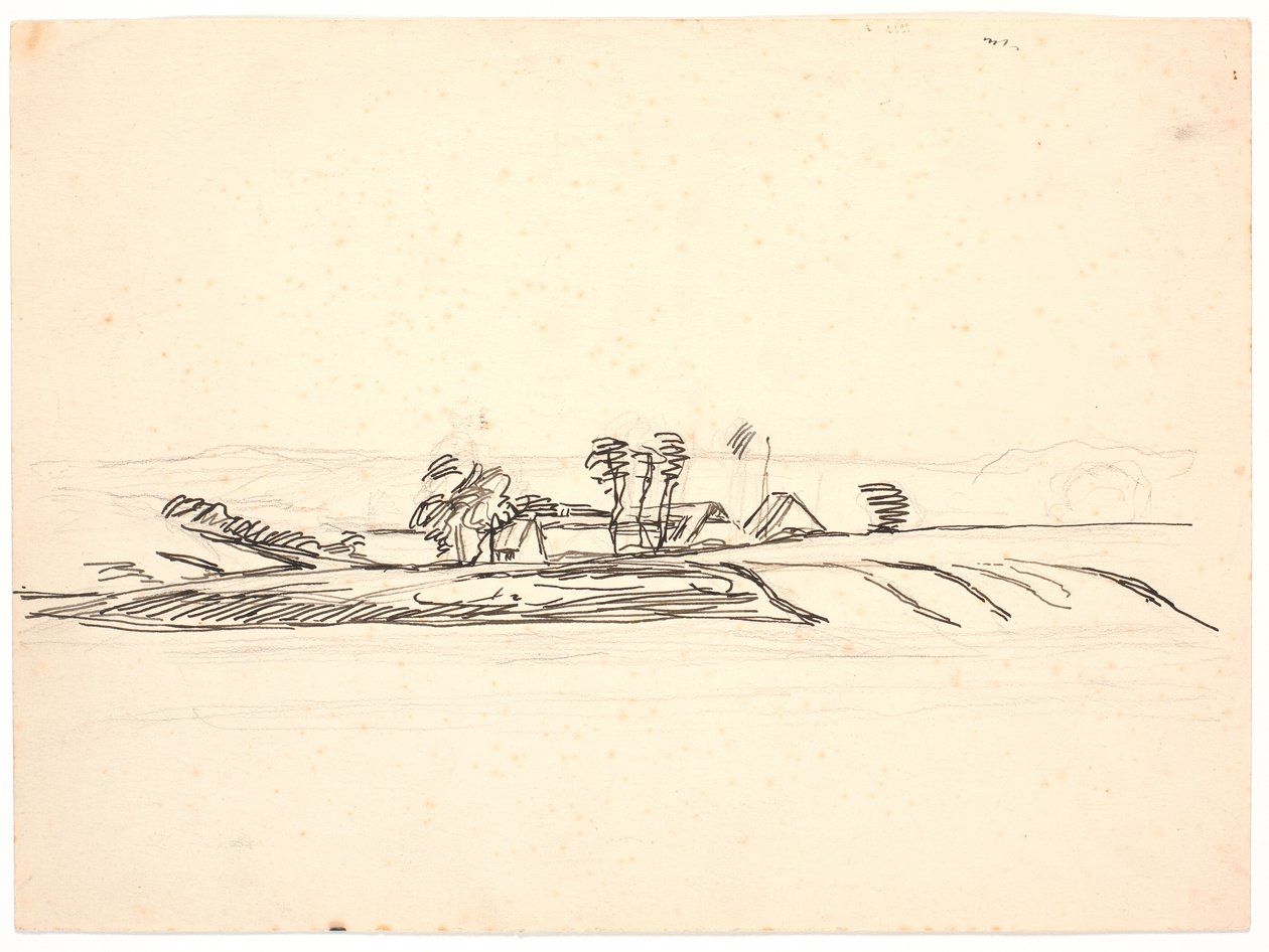 Landscape with a Farm by Fritz Syberg