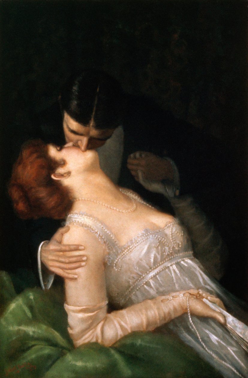 The Kiss by G. Baldry