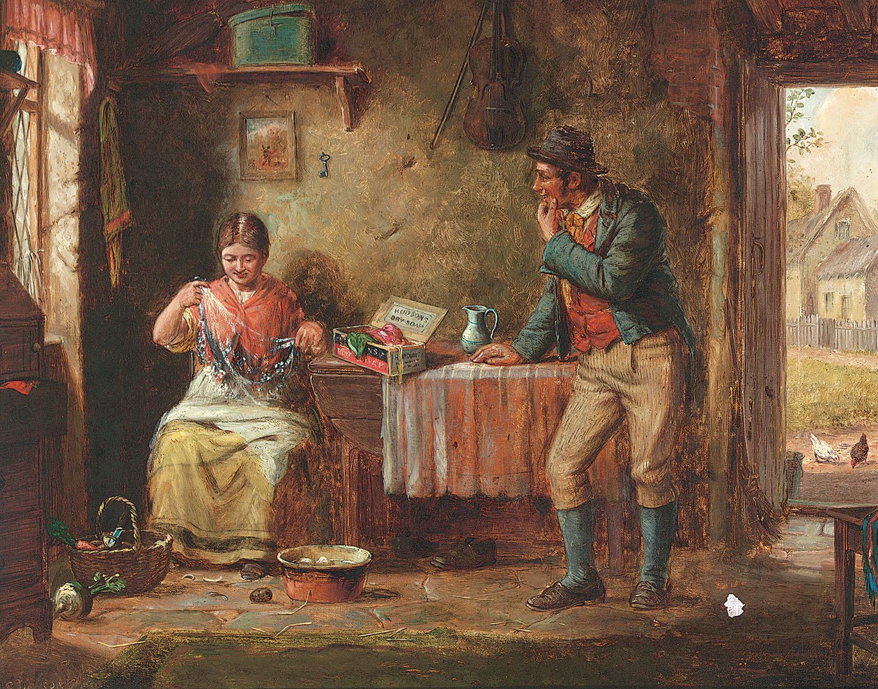 The Lace Maker by G. Dawson