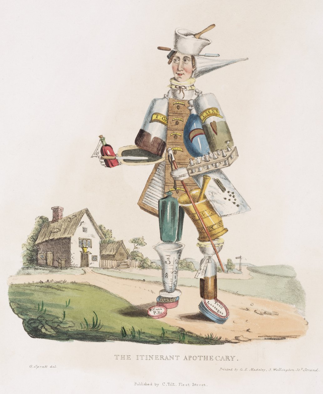The Itinerant Apothecary by G. Spratt