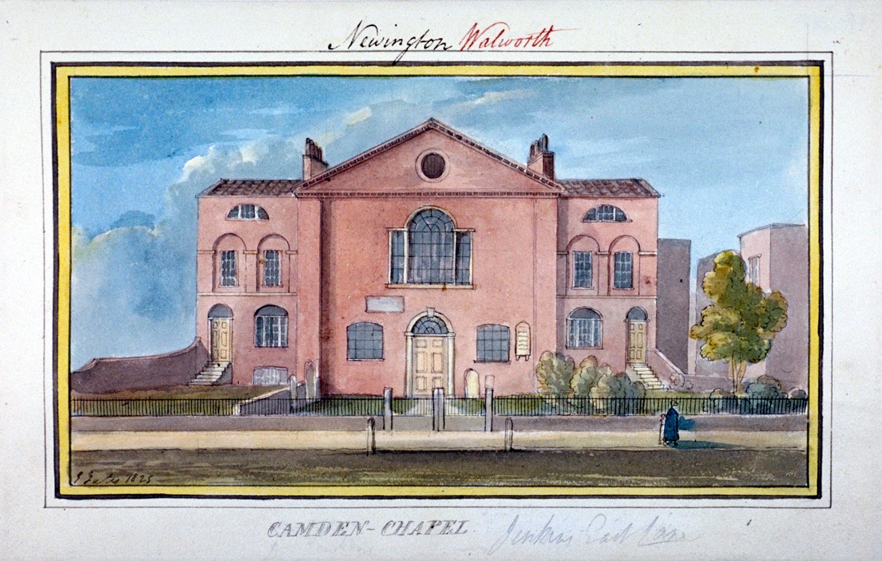 Camden Chapel, East Lane, Southwark, London by G Yates