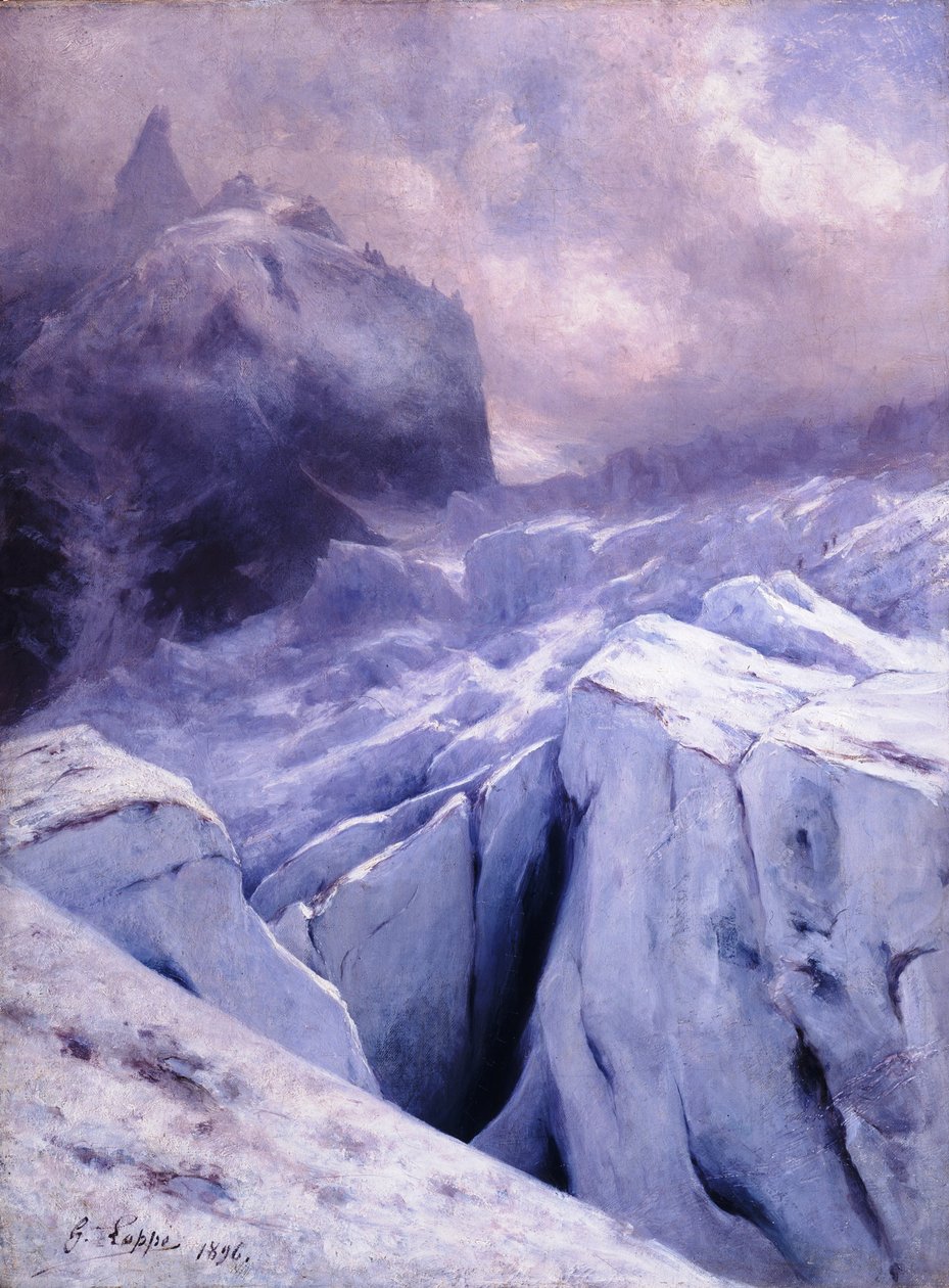 Crevasses on the Glacier of the Giants by Gabriel Loppe