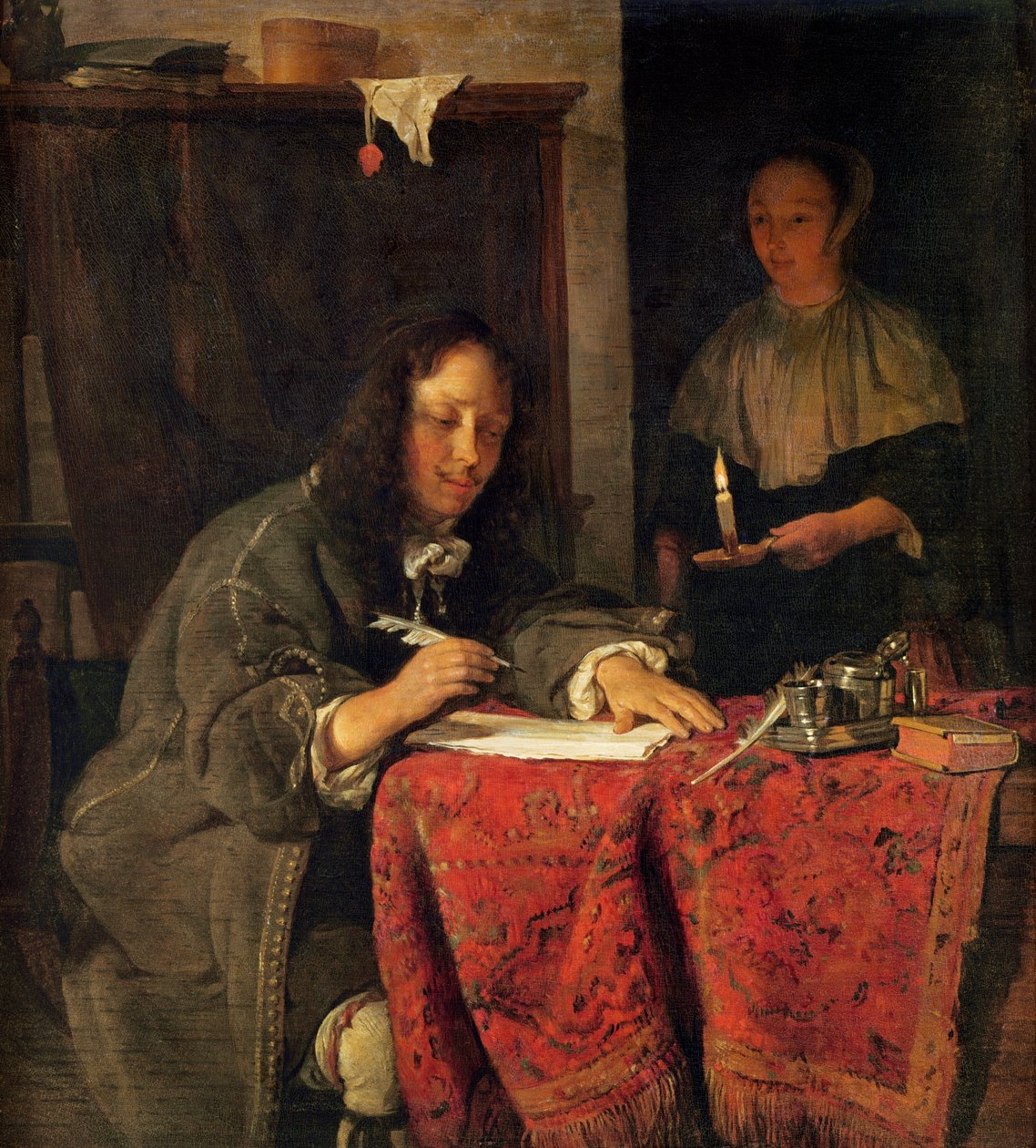 The Writer by Gabriel Metsu