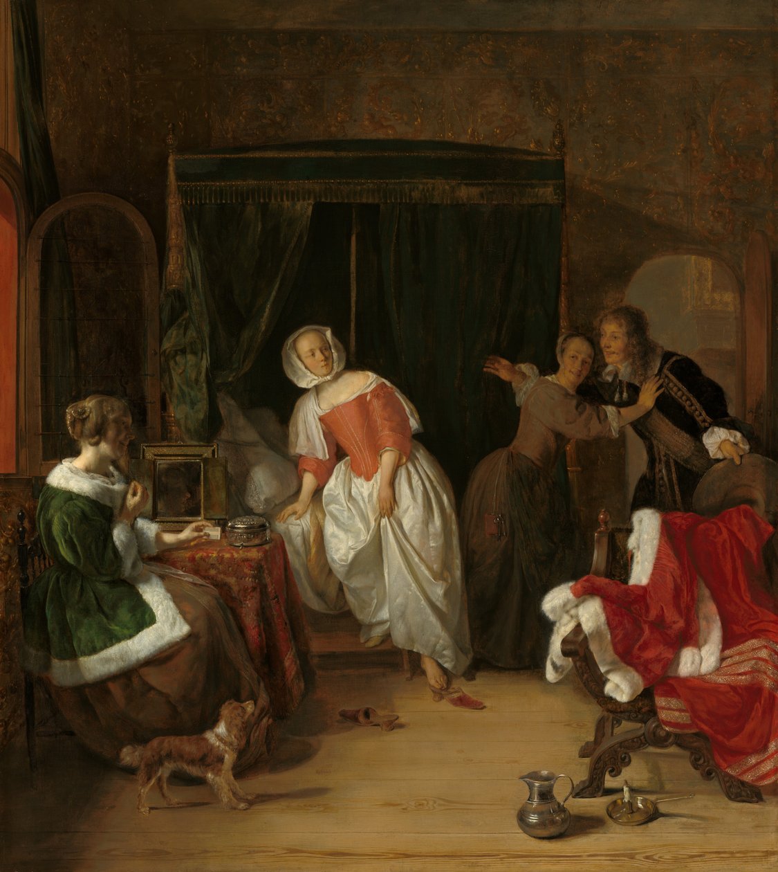 The Intruder by Gabriel Metsu