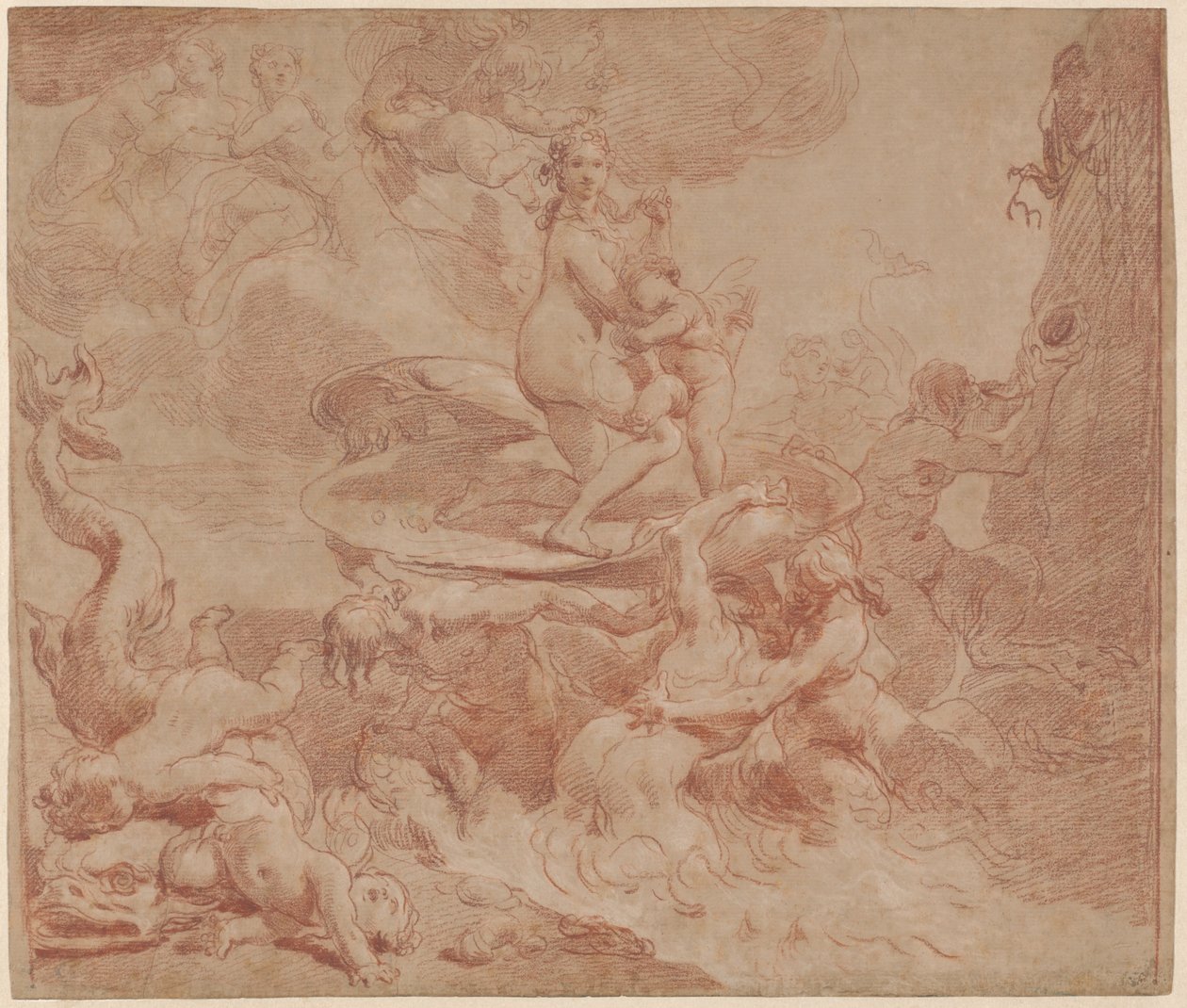 The Birth of Venus by Gaetano Gandolfi
