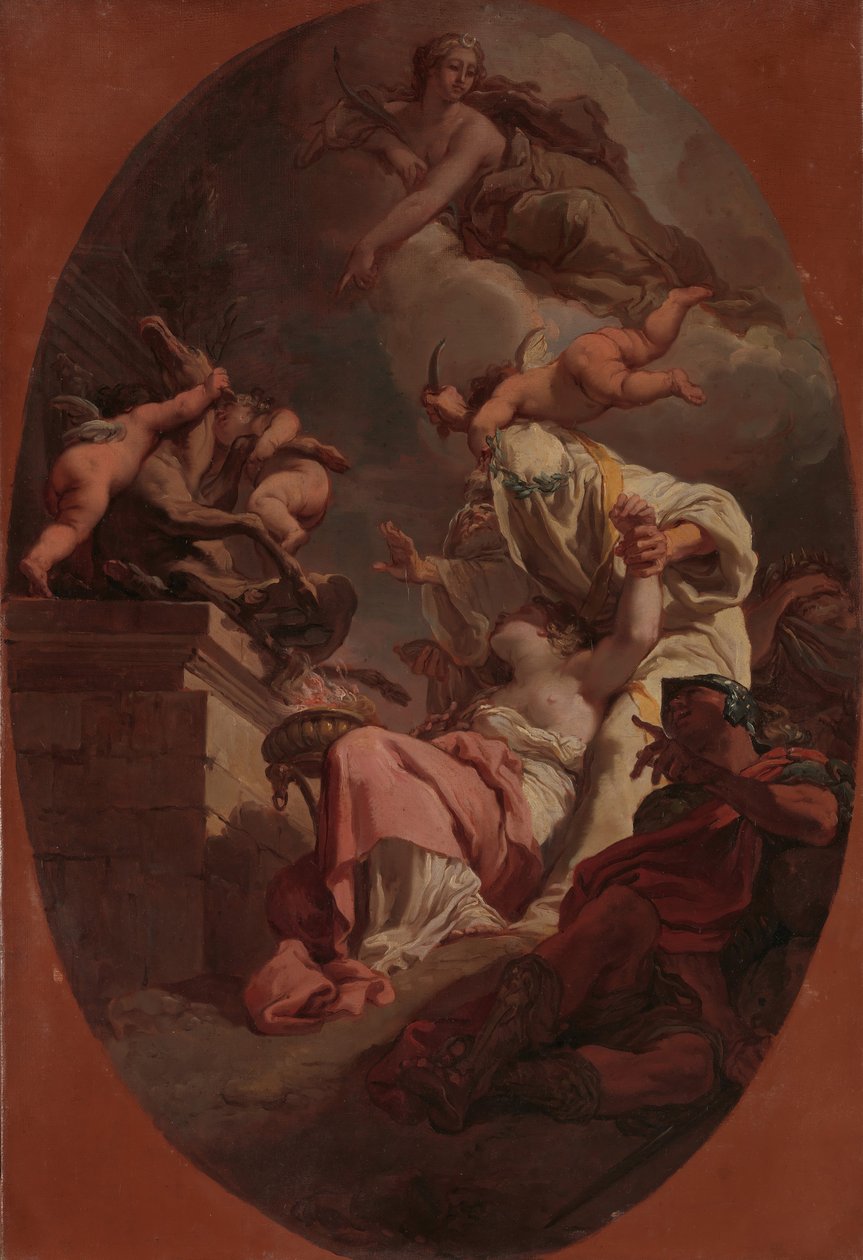 The Sacrifice of Iphigenia by Gaetano Gandolfi