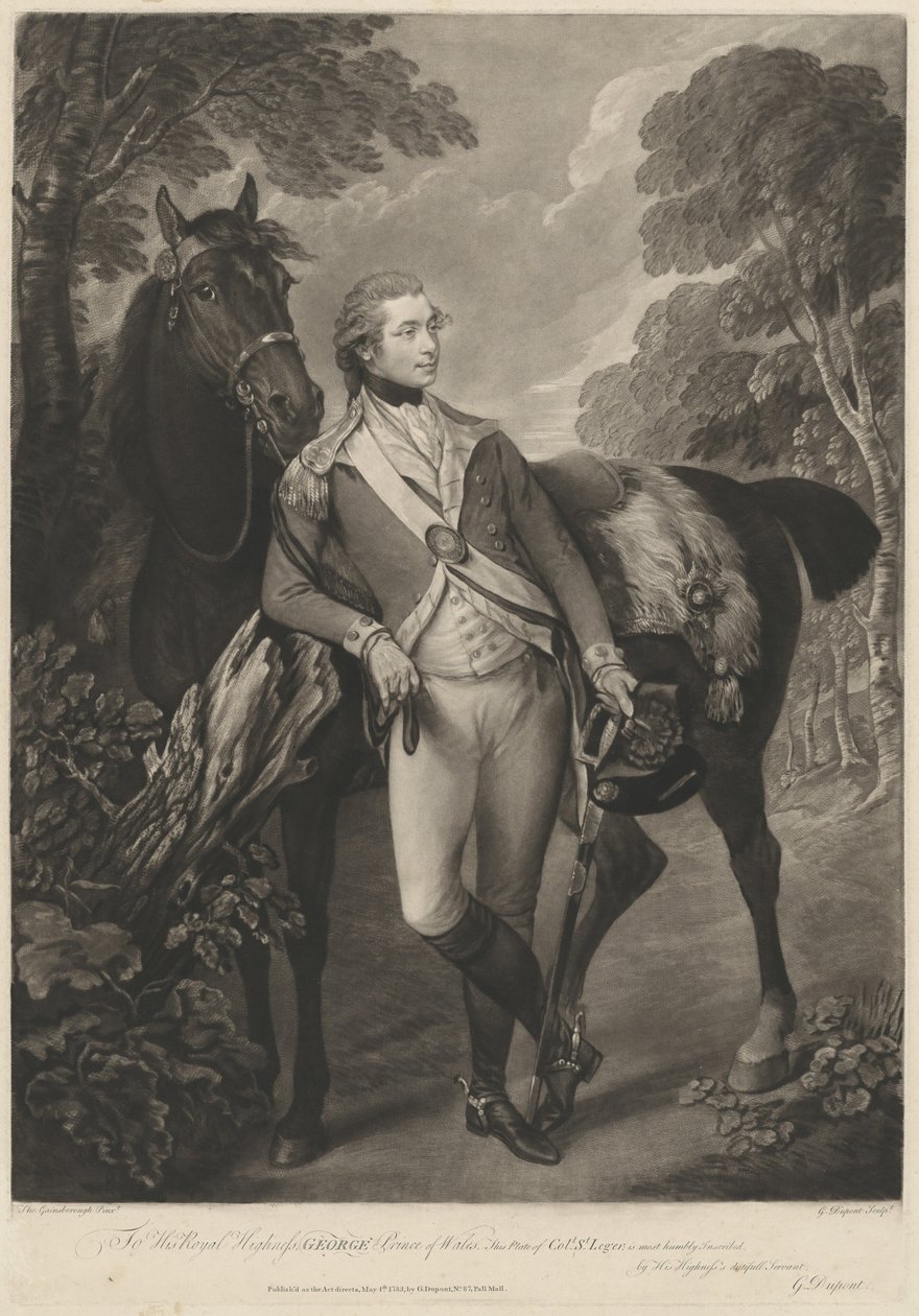 Colonel St. Leger by Gainsborough Dupont after Thomas Gainsborough