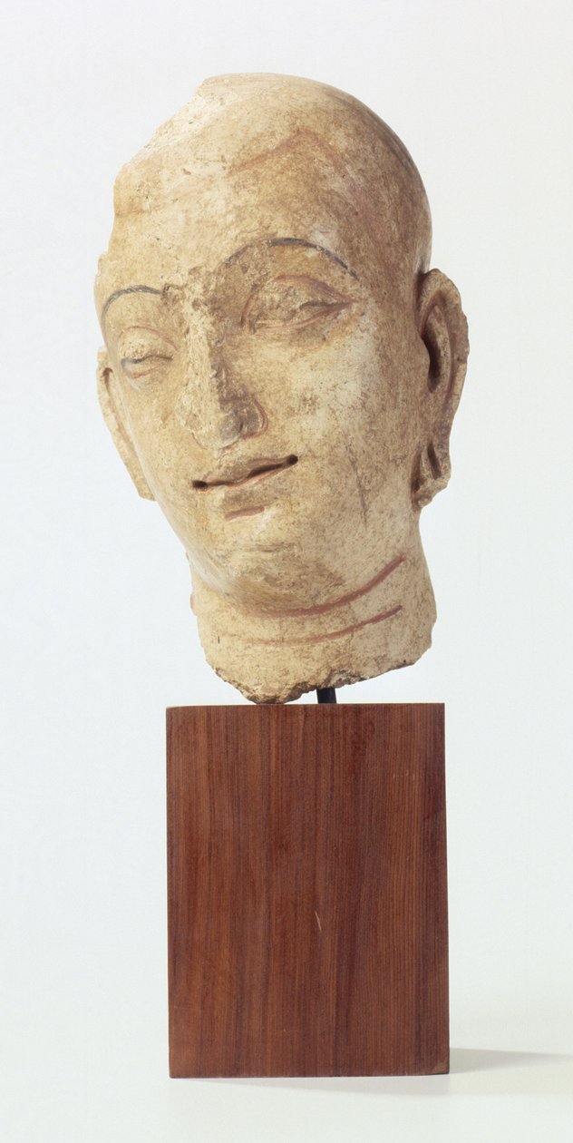 Monk, Kushan dynasty, 100-400 A.D. by Gandhara School