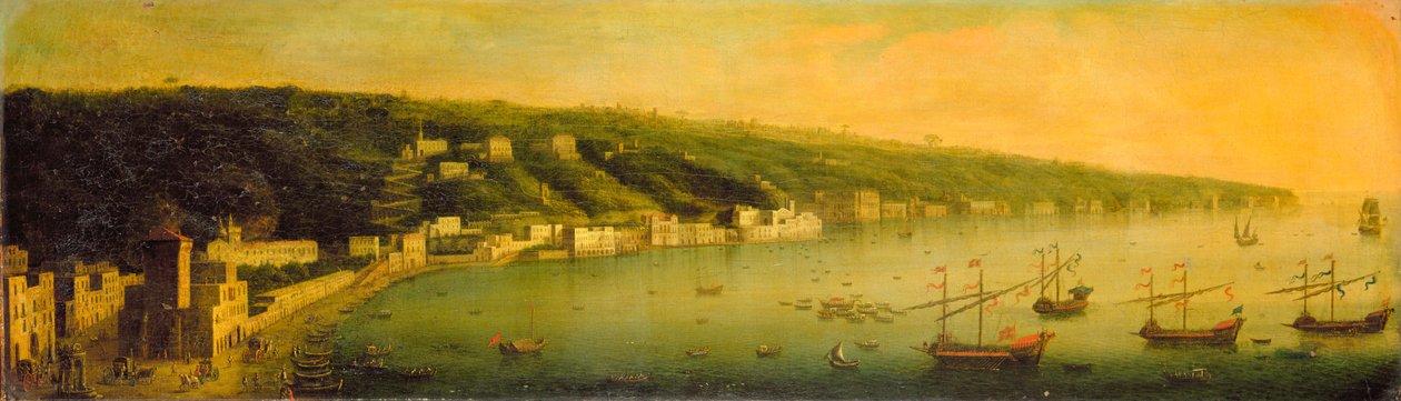 The Bay of Naples by Gaspar Butler