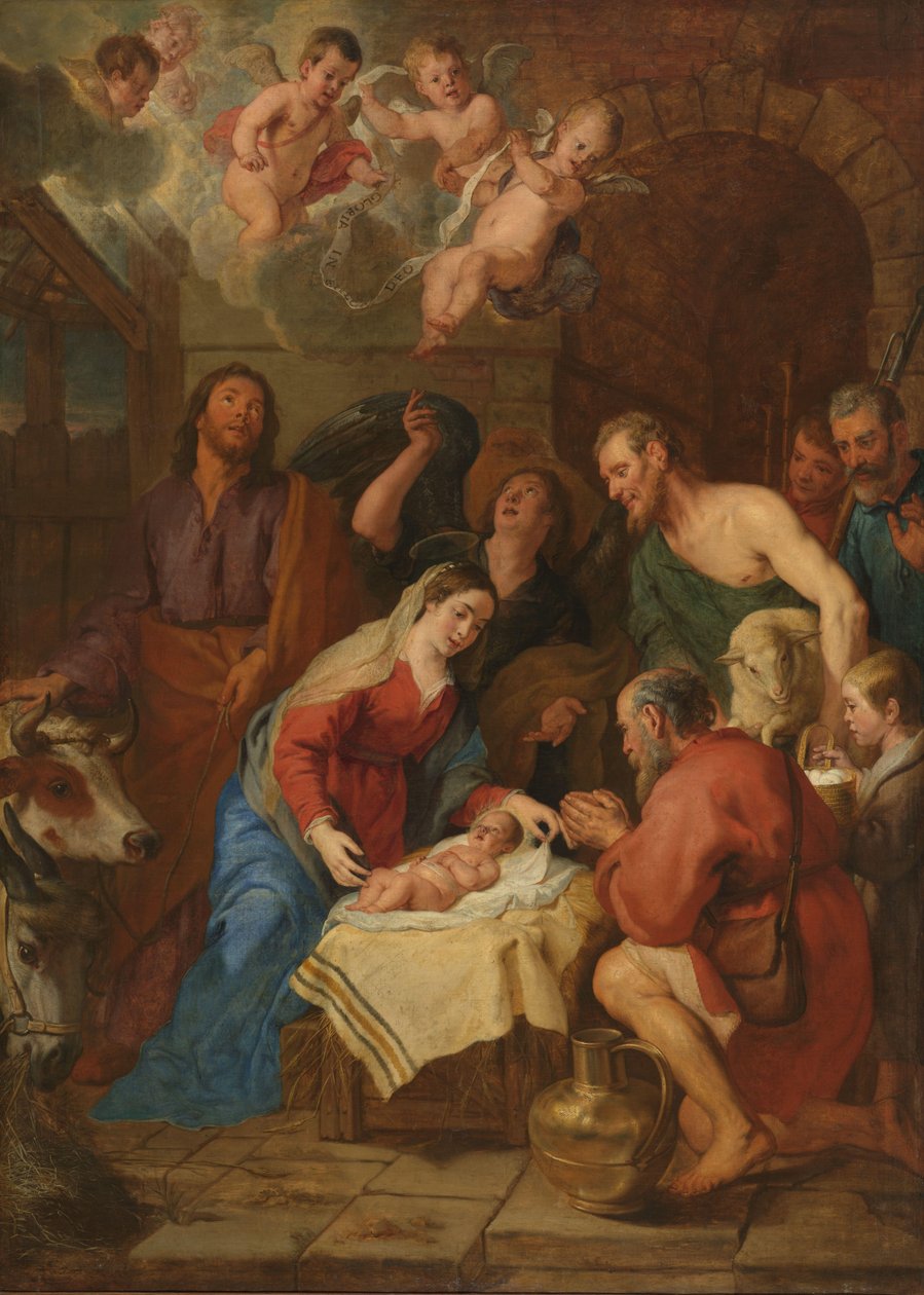 The Adoration of the Shepherds by Gaspar De Crayer