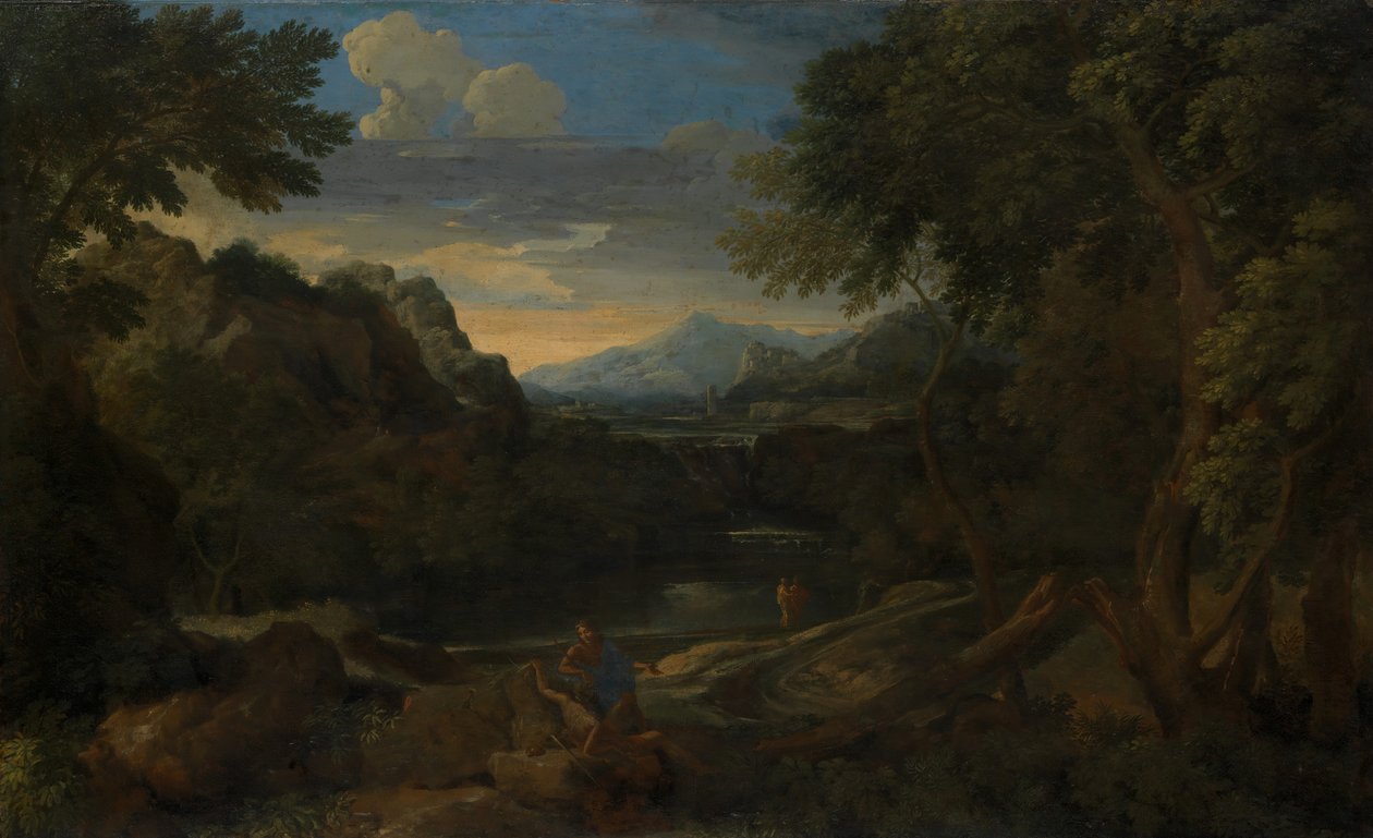 Imaginary Landscape by Gaspard Dughet