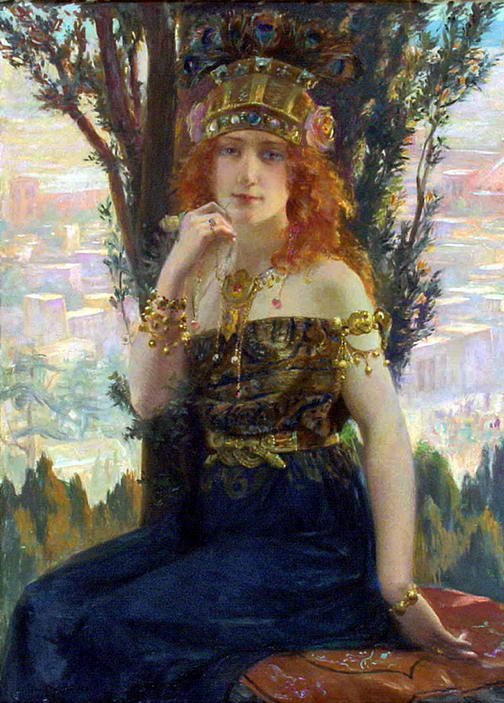 Helen of Troy by Gaston Bussiere