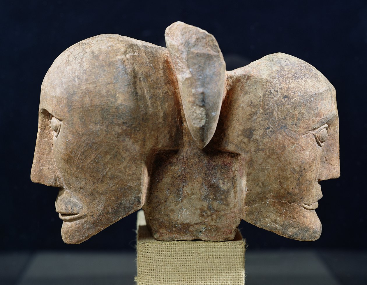 Double-headed bust of Hermes, from Roquepertuse by Gaulish