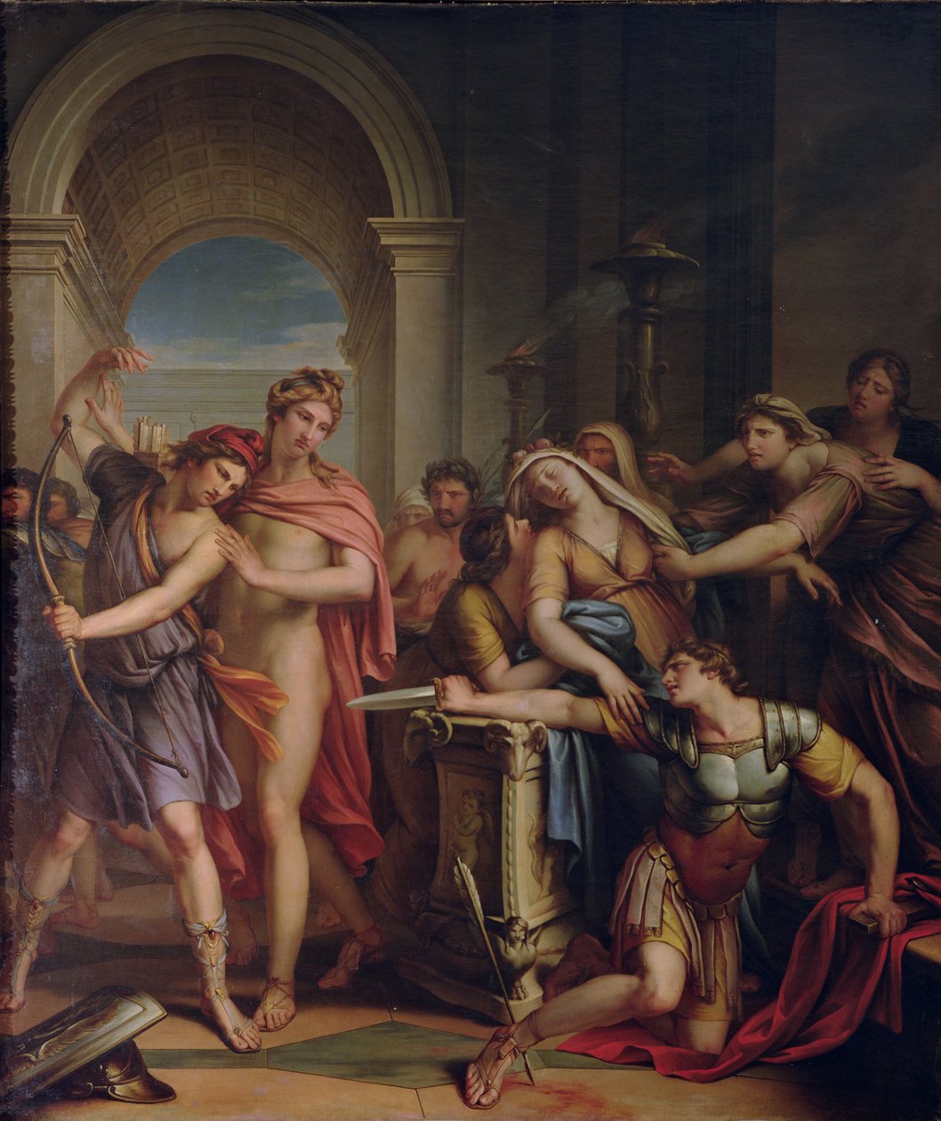 The Death of Achilles by Gavin Hamilton