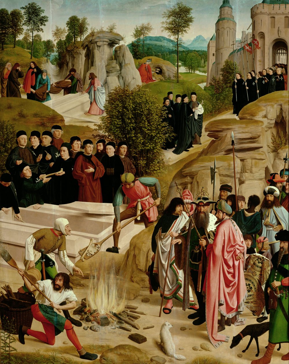 Legend of the Relics of St. John the Baptist by Geertgen Tot sint Jans