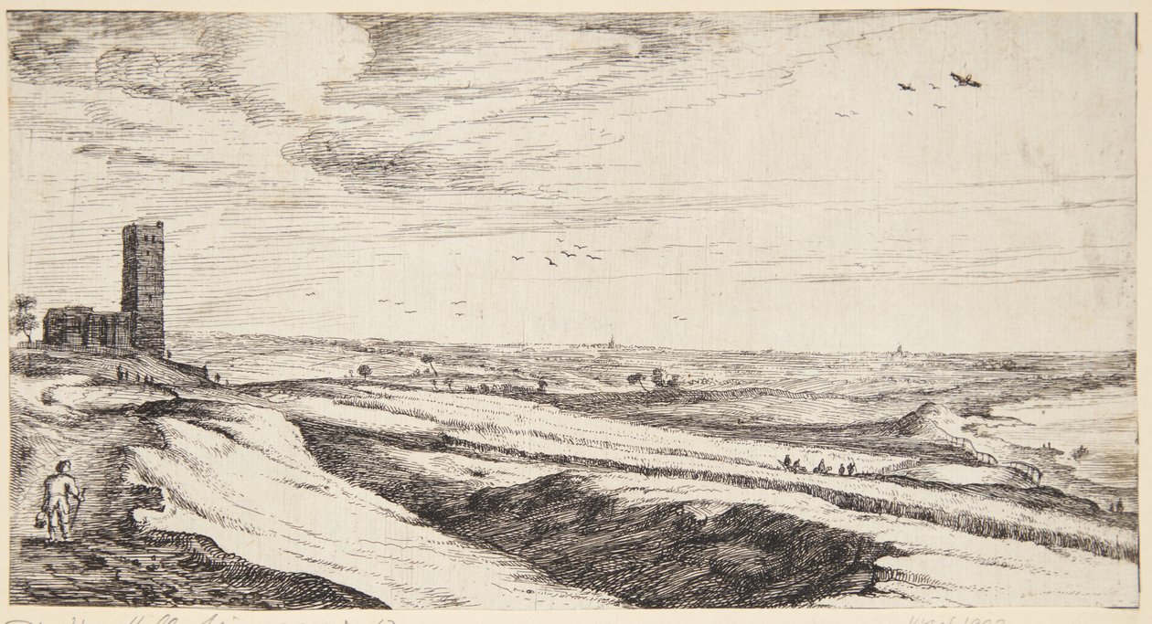 Landscape by the Zuiderzee by Geertruyt Roghman