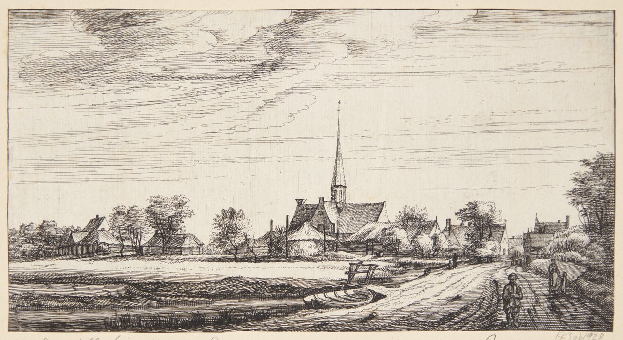 View towards Amstelveen by Geertruyt Roghman