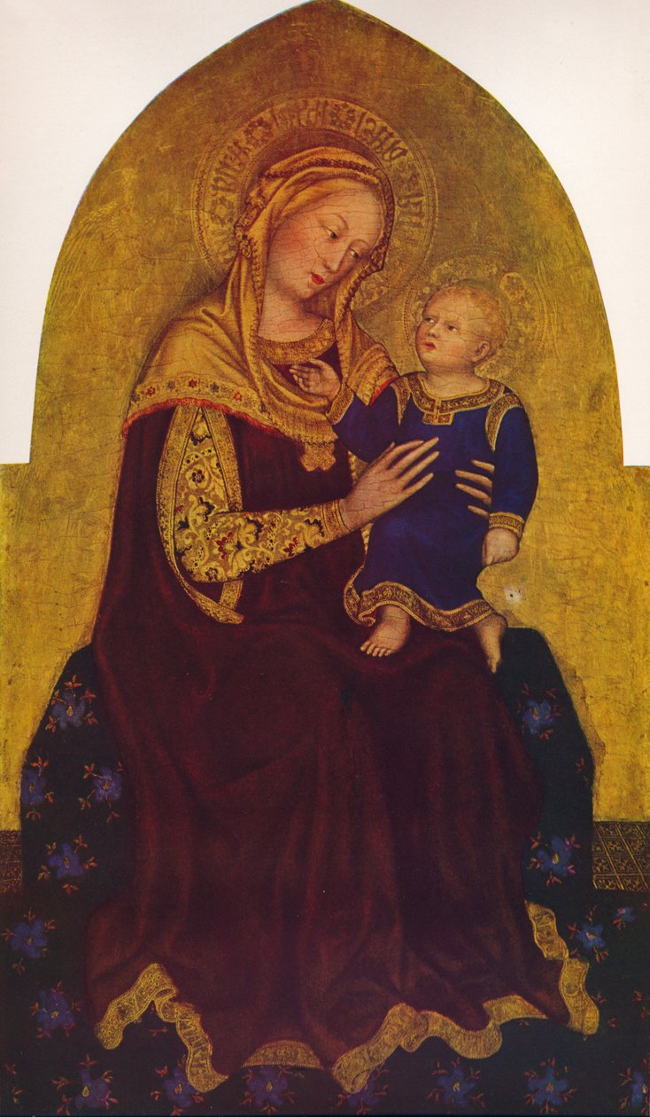 Madonna and Child by Gentile da Fabriano