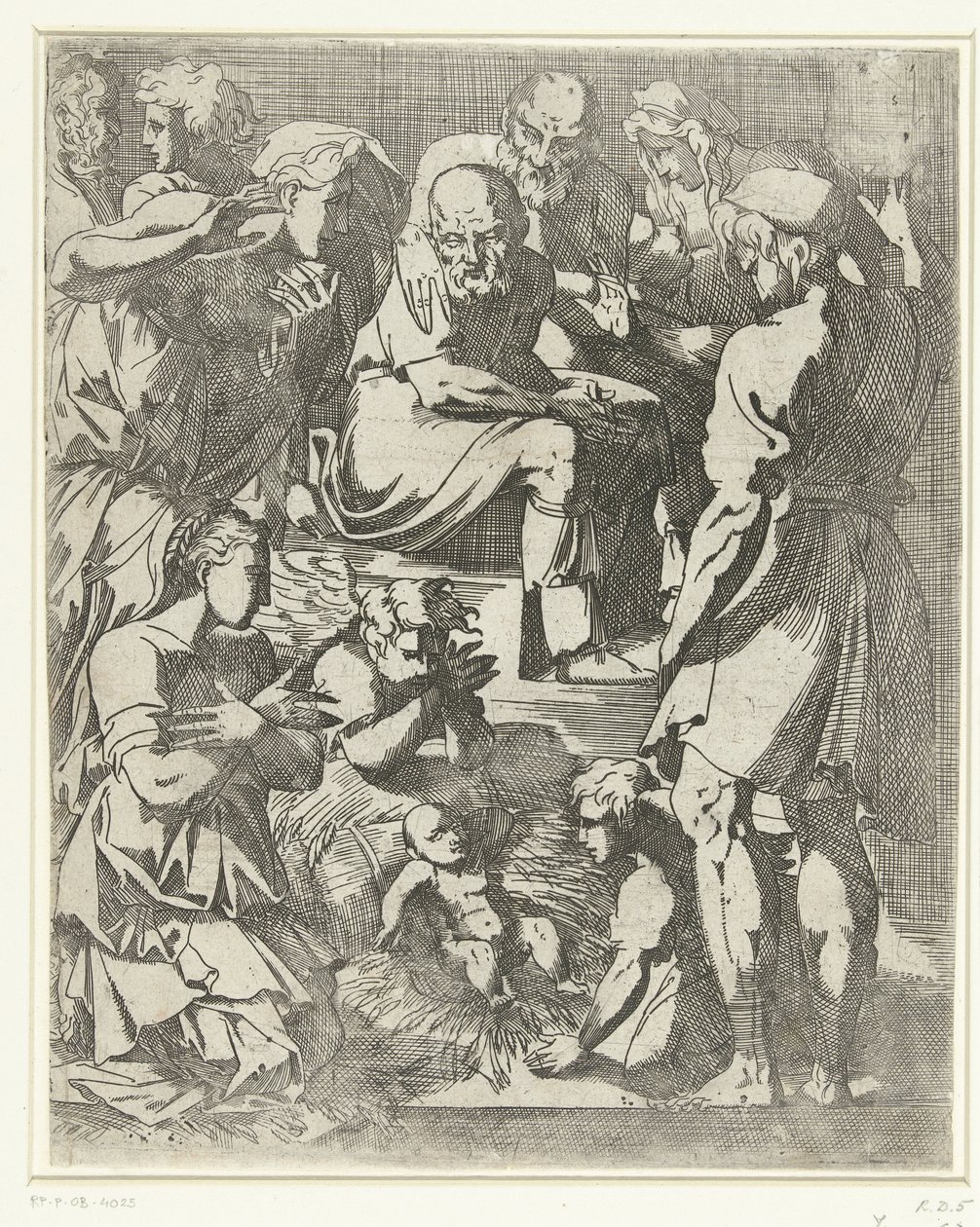 The Adoration of the Shepherds by Geoffroy Dumonstier