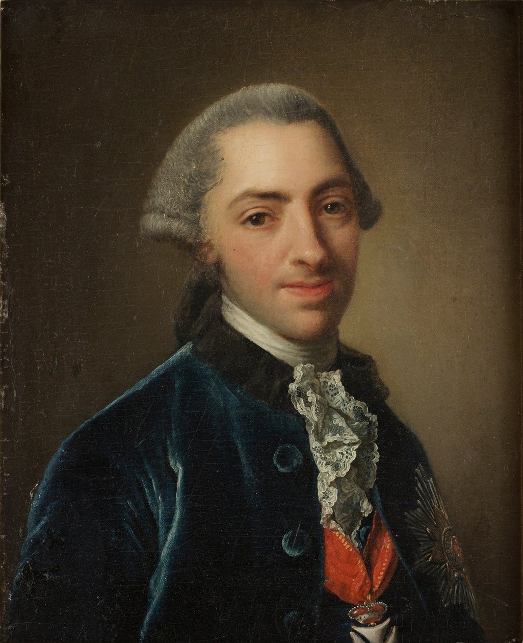 Man with Order and Grand Star by Georg David Matthieu