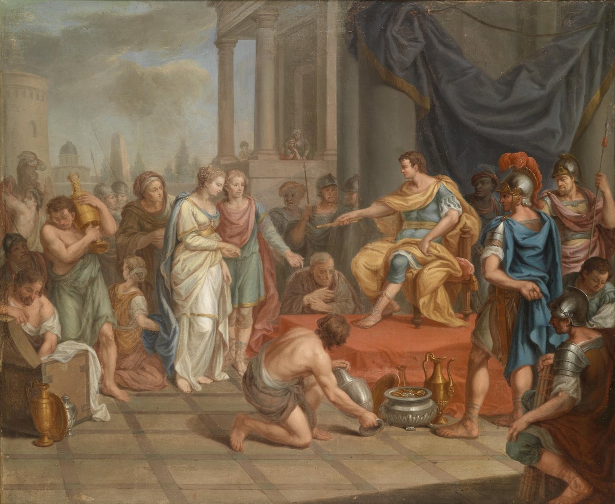 The Continence of Scipio by Georg Mathias Fuchs