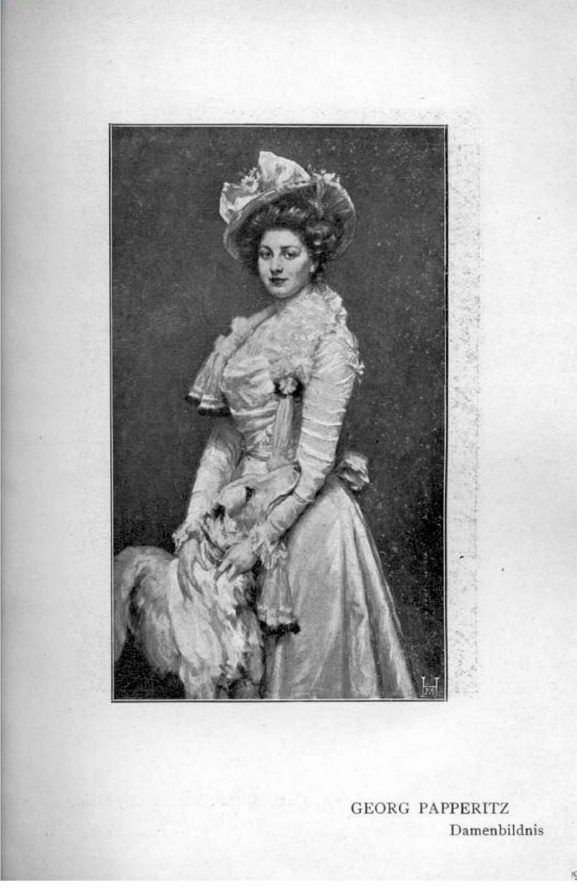 Portrait of a Lady by Georg Papperitz