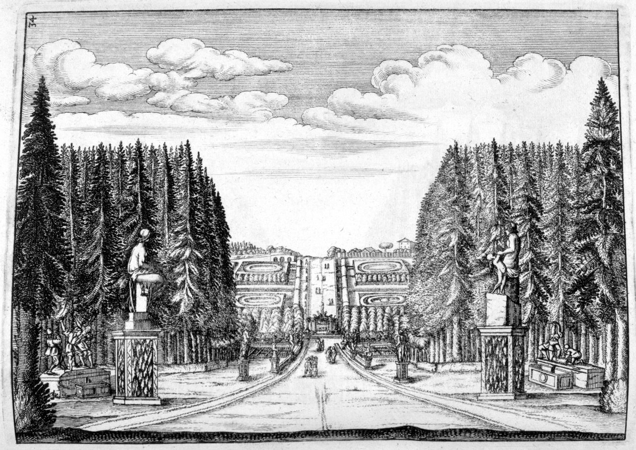 Chateau and Garden Design by Georg Andreas Bockler