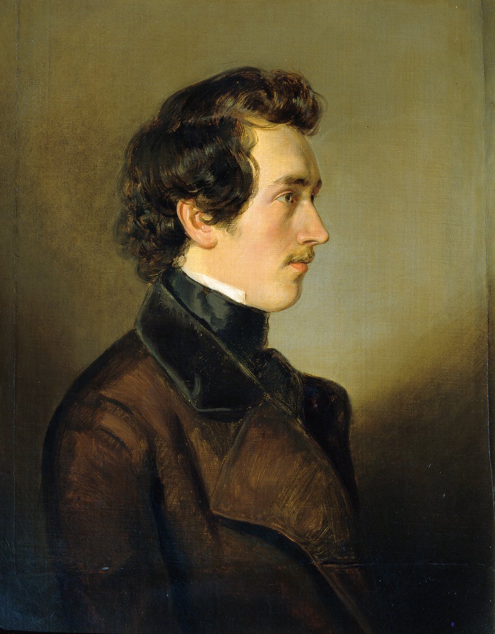 The Painter Leopold Brunner the Younger by Georg Decker