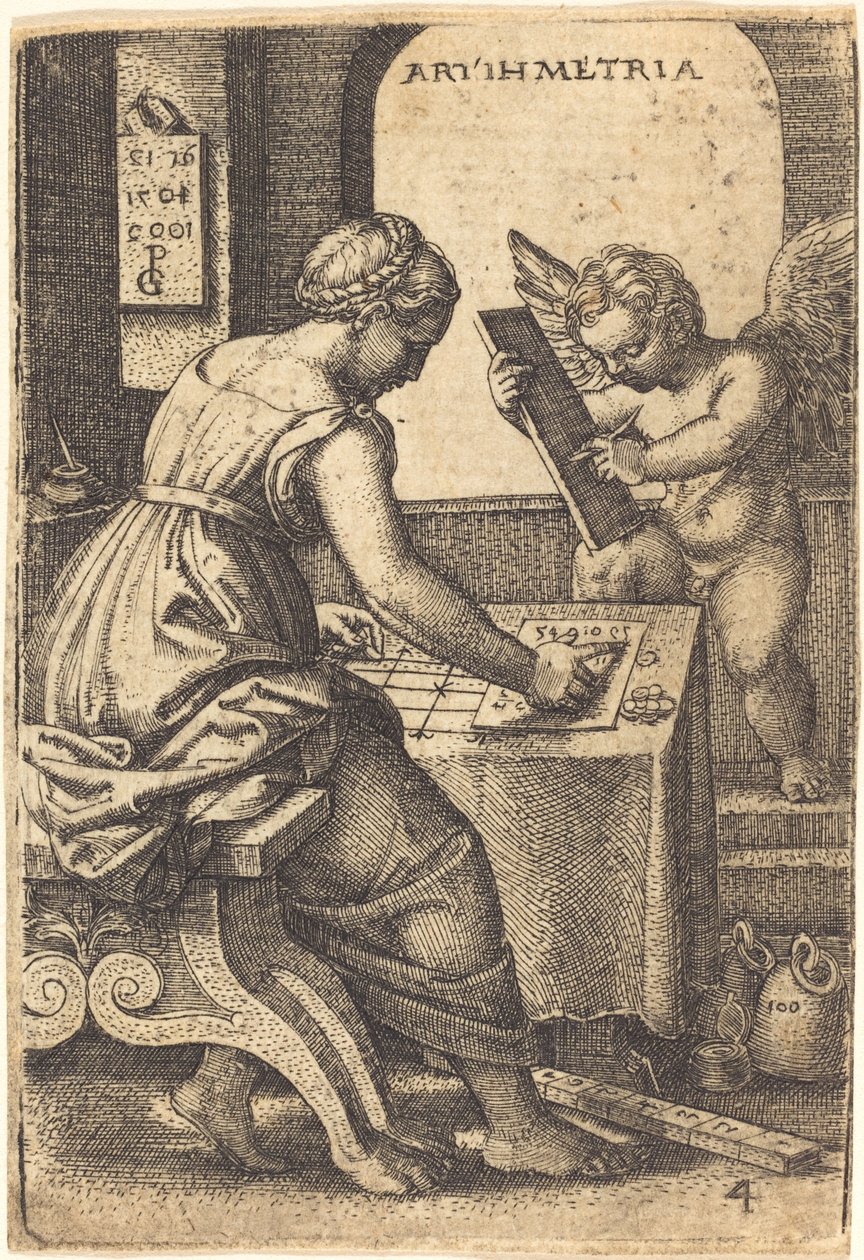 Arithmetic by Georg Pencz