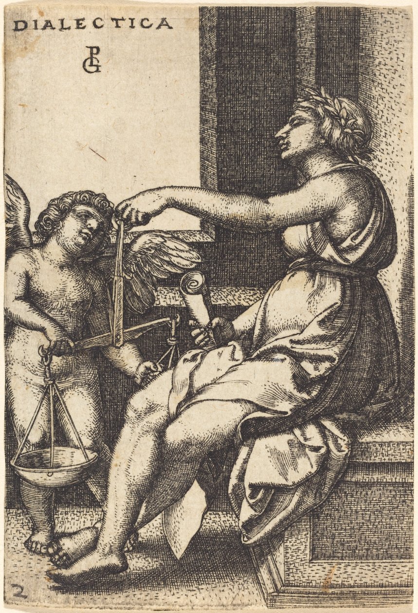 Dialectic by Georg Pencz
