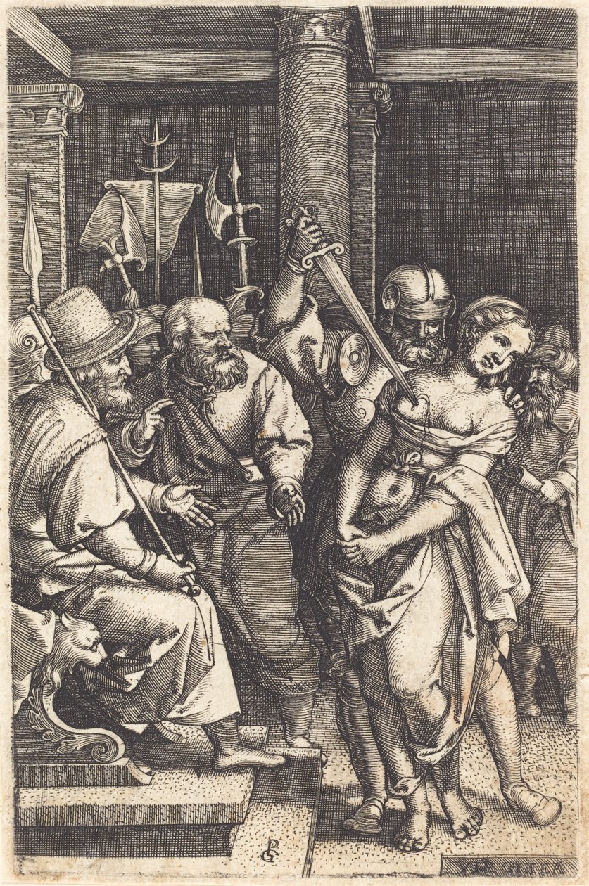 Virginius Killing His Daughter by Georg Pencz