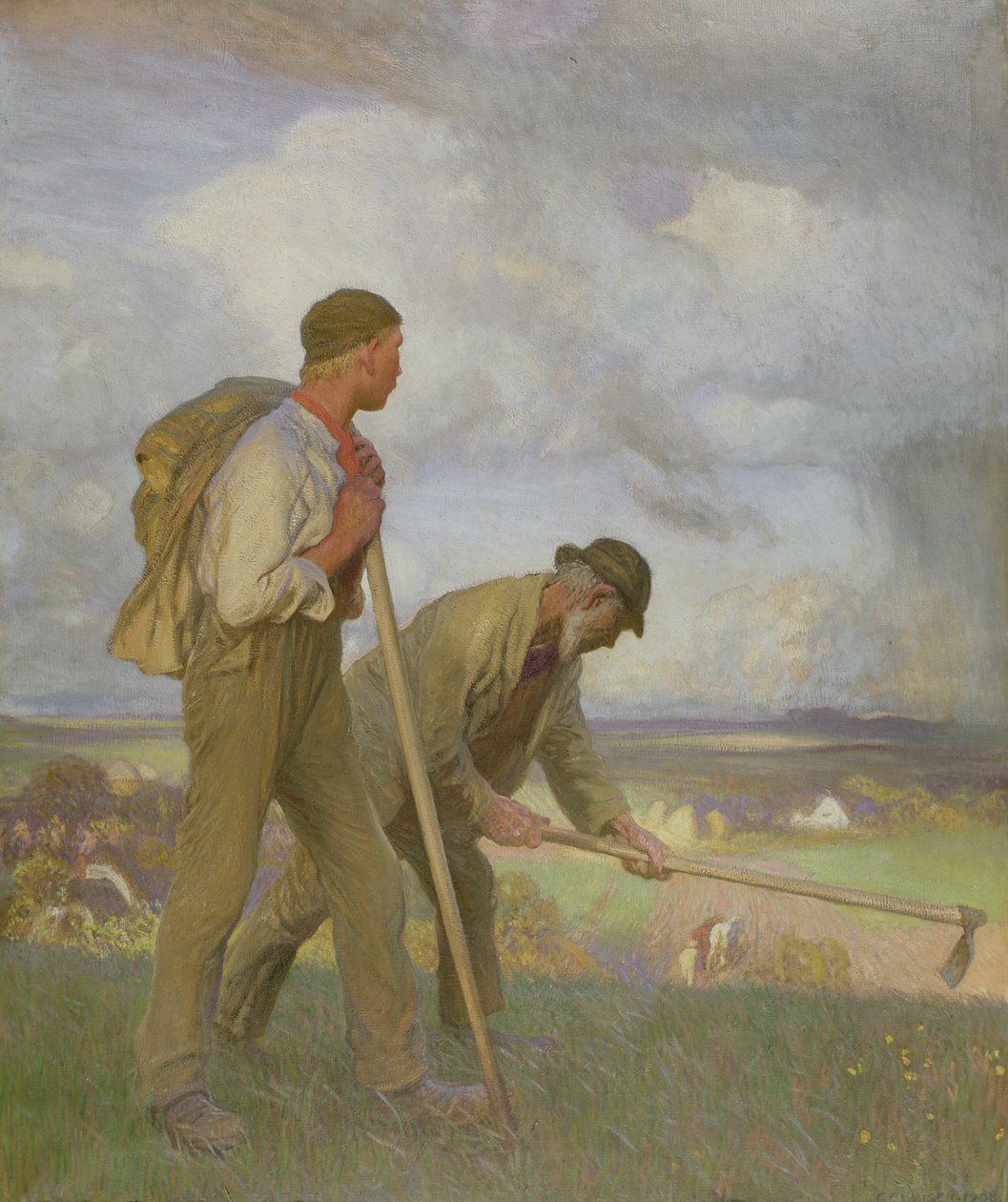 The Boy and the Man by George Clausen