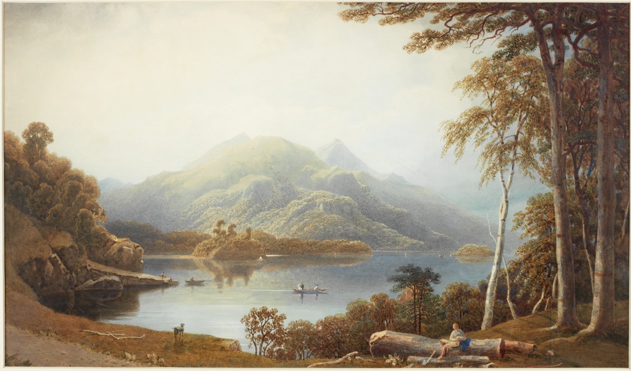 Lower Lake at Killarney from Muckross by George Fennel Robson