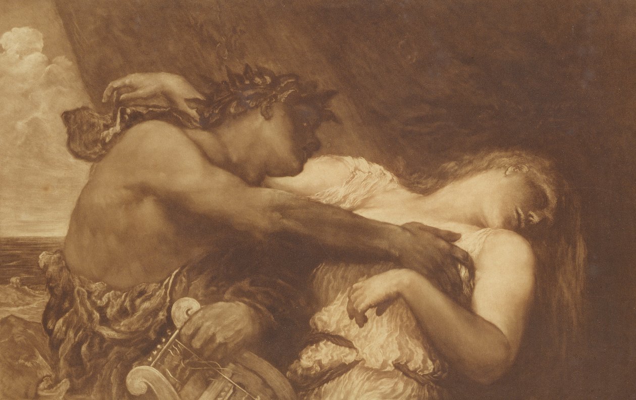 Orpheus and Eurydice, 1870-72 by George Frederick Watts