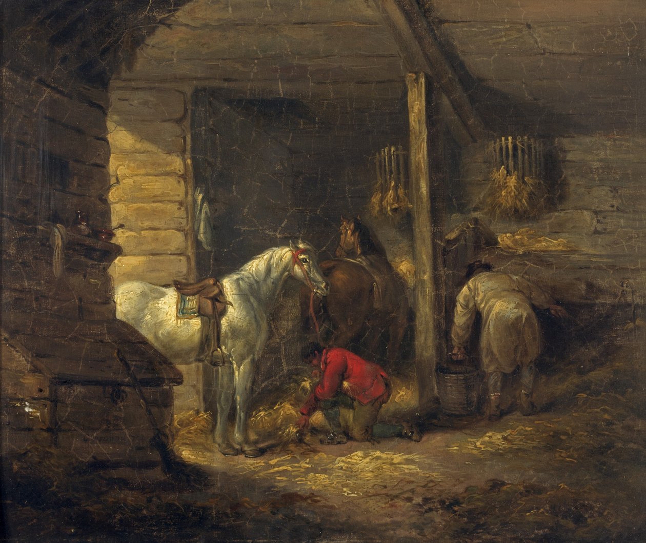 Stable Scene by George Morland