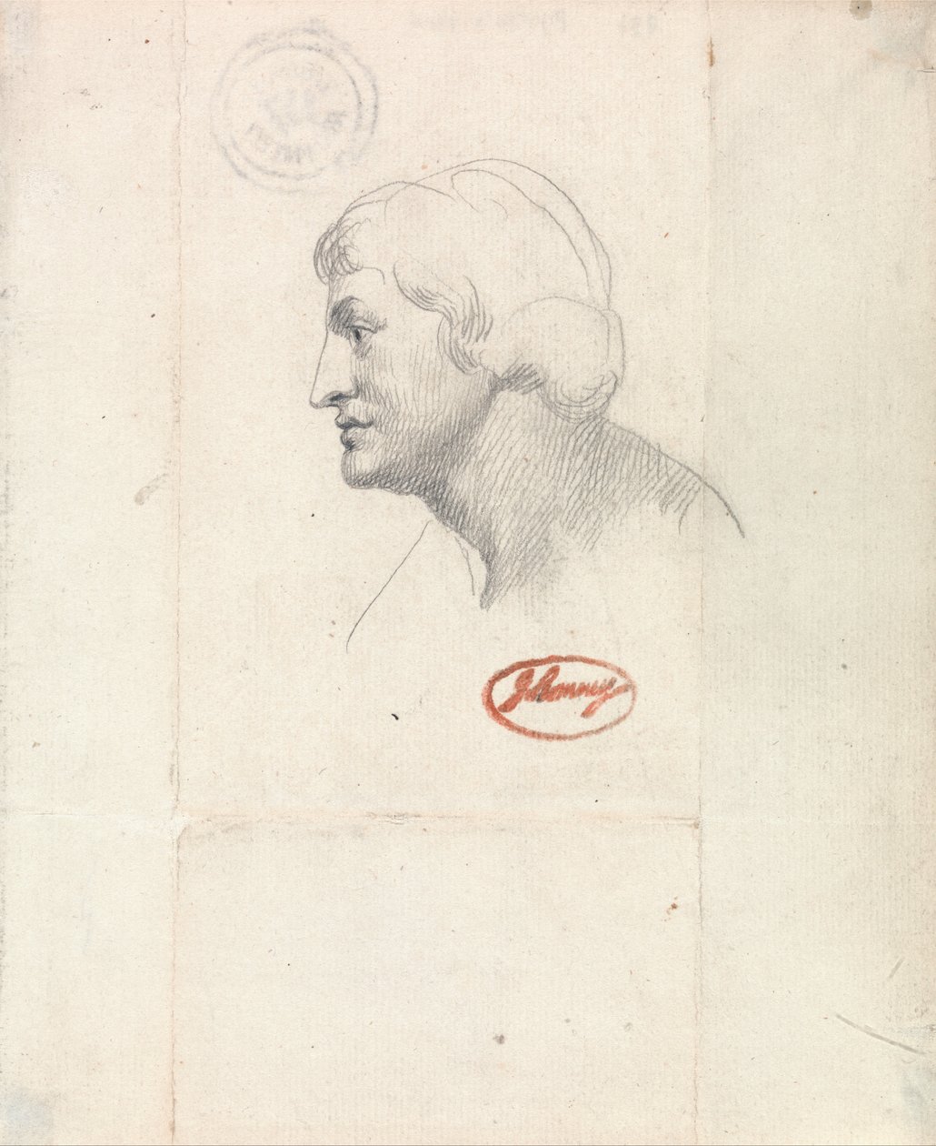 Head of Apollo by George Romney