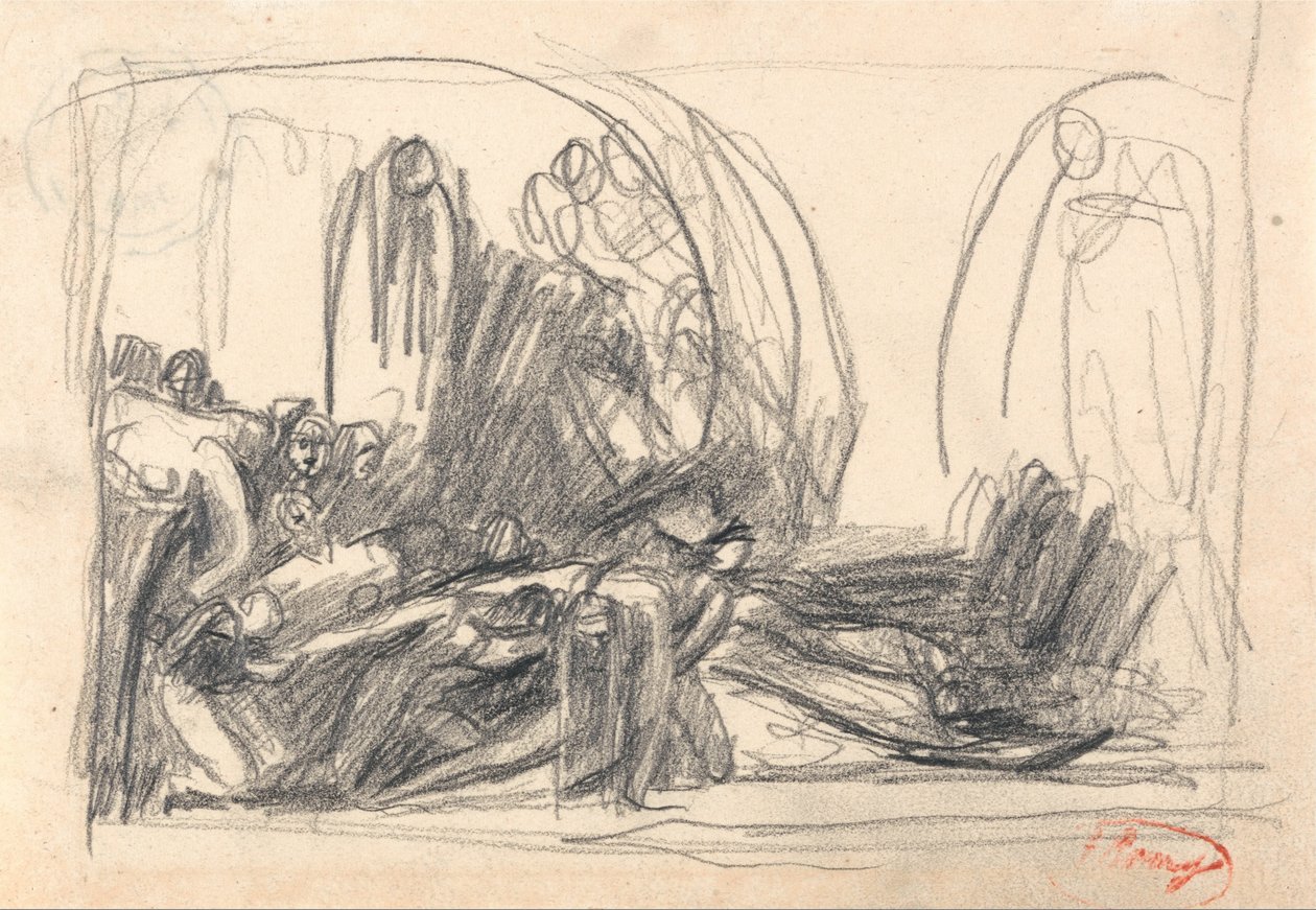 Howard Visiting a Prison by George Romney