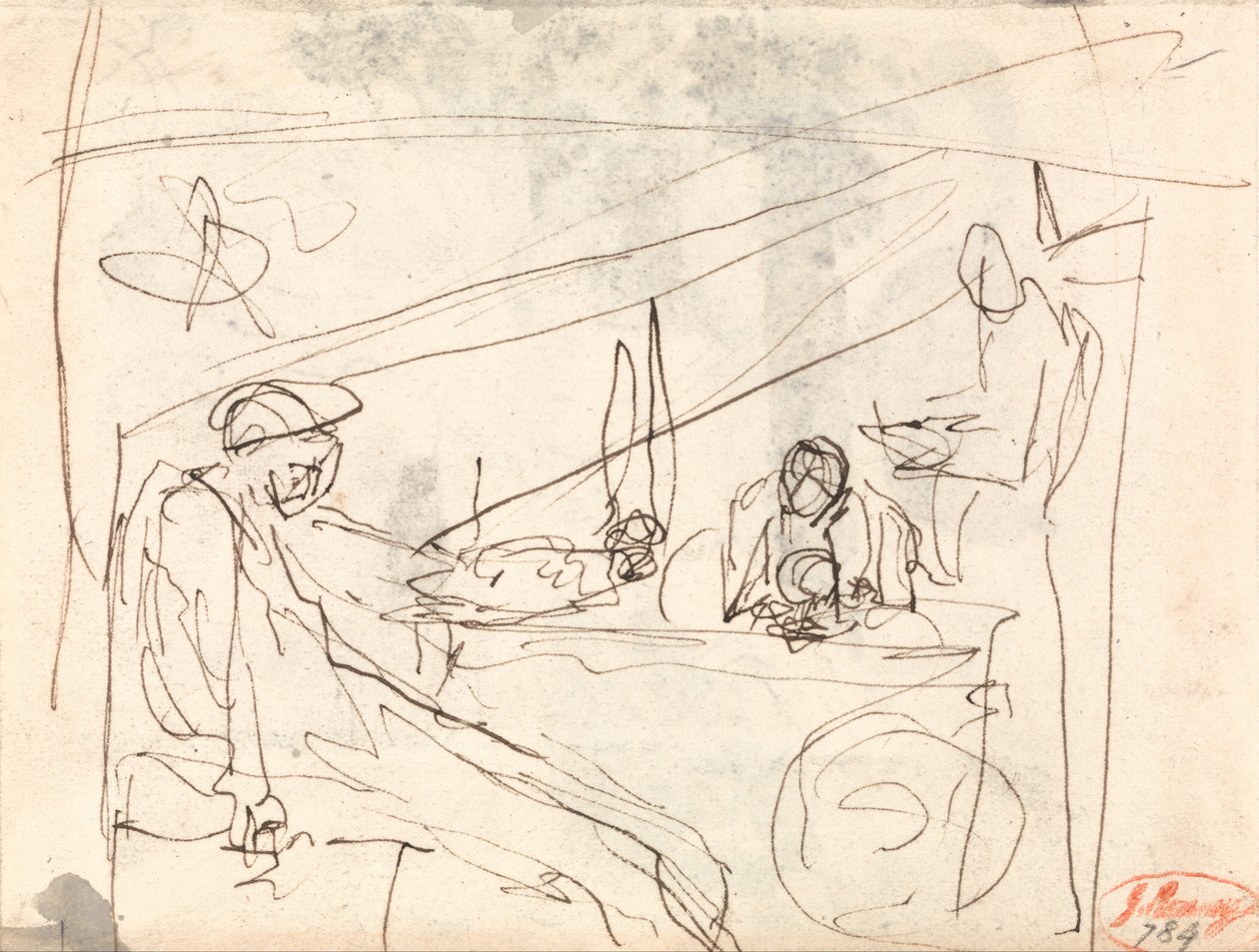 Newton and the Prism by George Romney