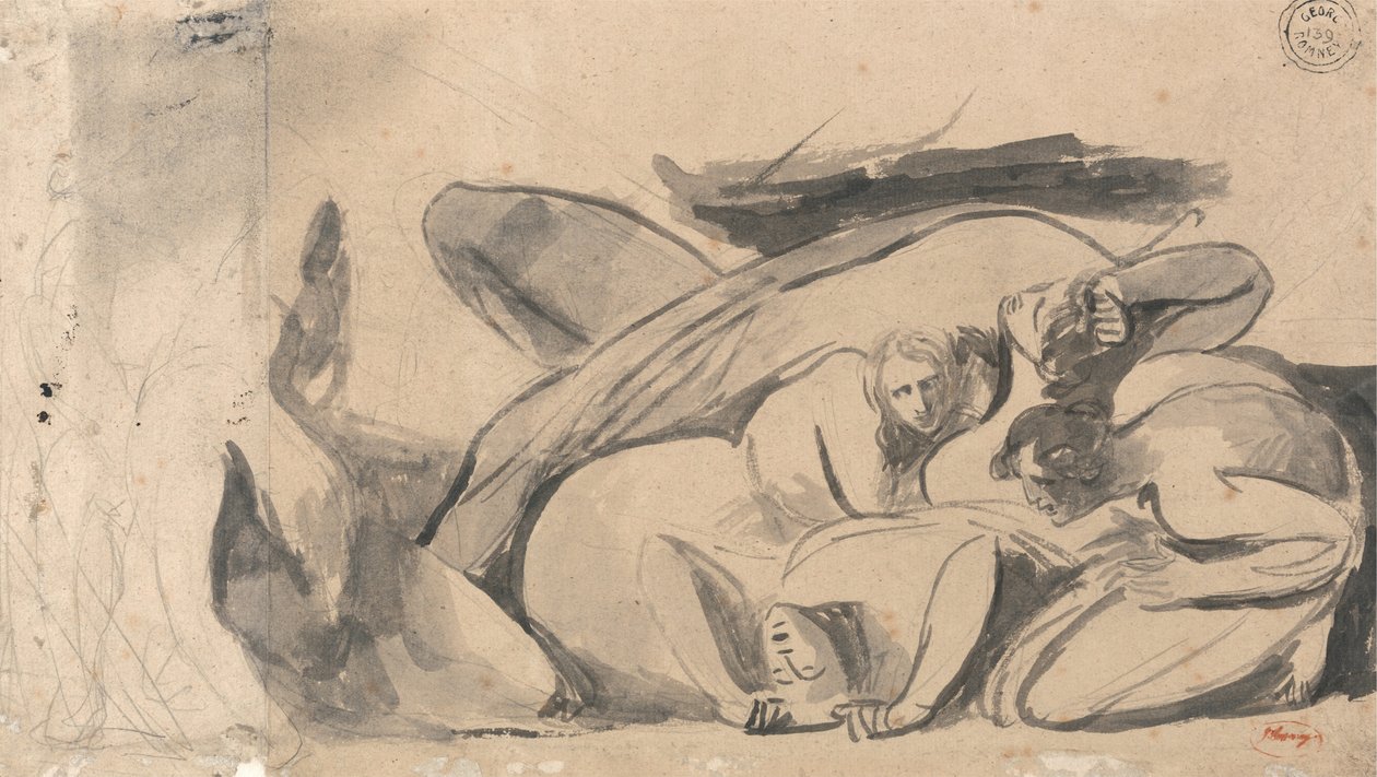 Prison Scene by George Romney