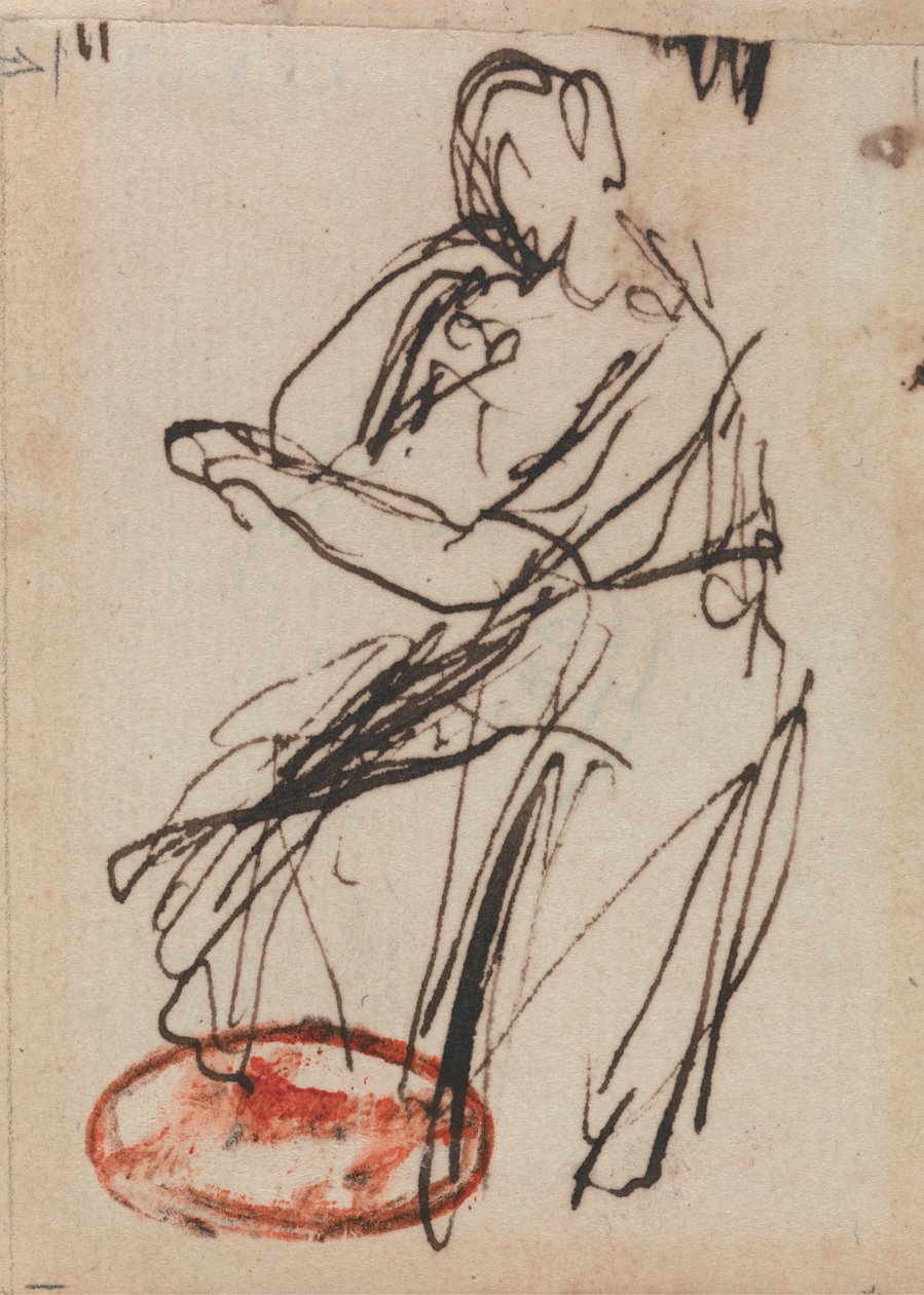 Seated Woman by George Romney