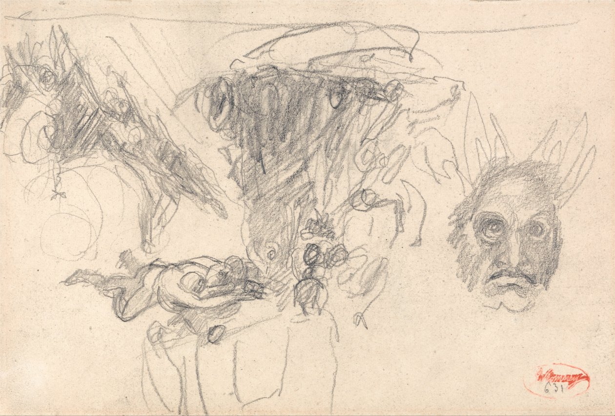 The Temptation of Christ by George Romney