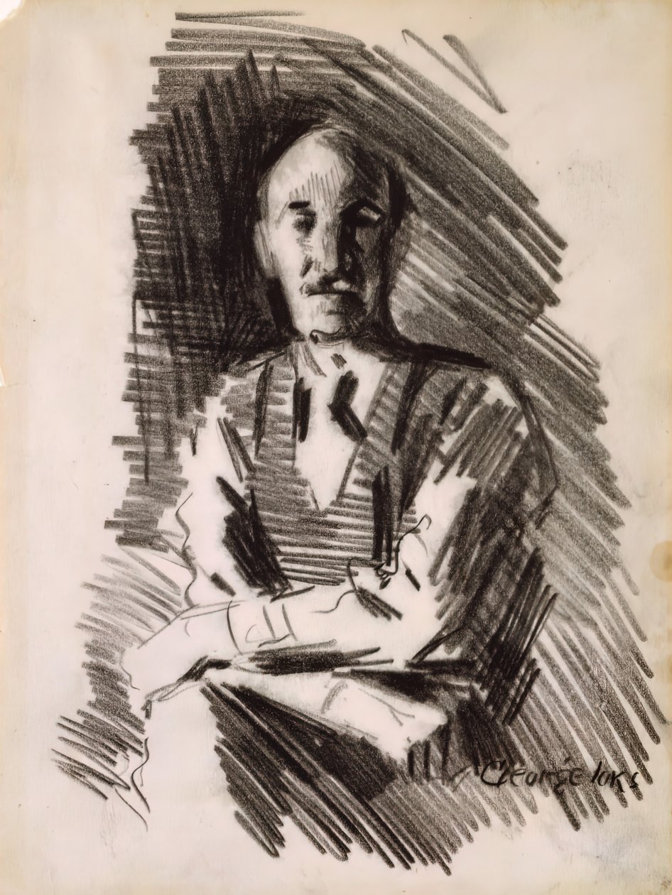 A Portrait, c. 1904 by George Benjamin Luks