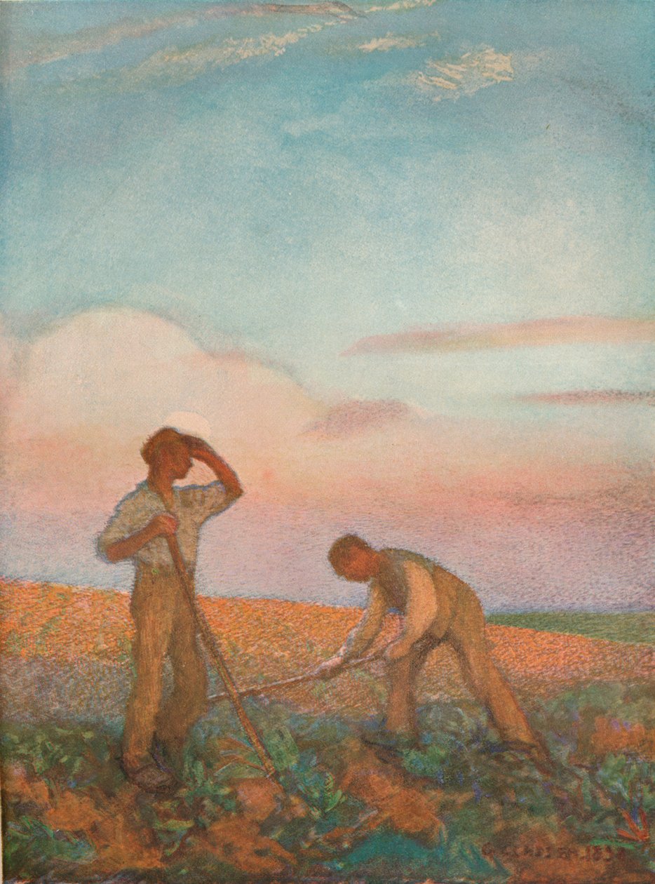 Hoeing by George Clausen