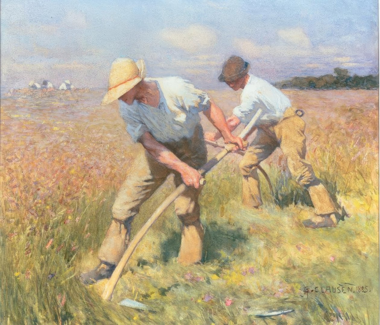 The Mowers by George Clausen