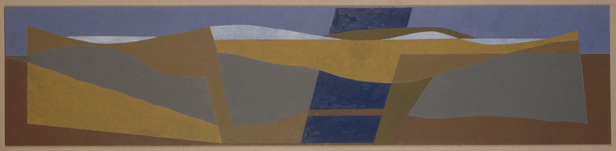 Poundbury Landscape, 1997 by George Dannatt
