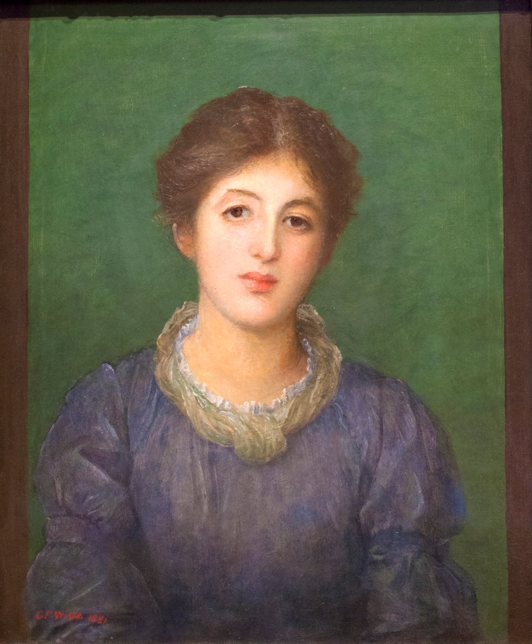 Euterpe Ionides by George Frederic Watts